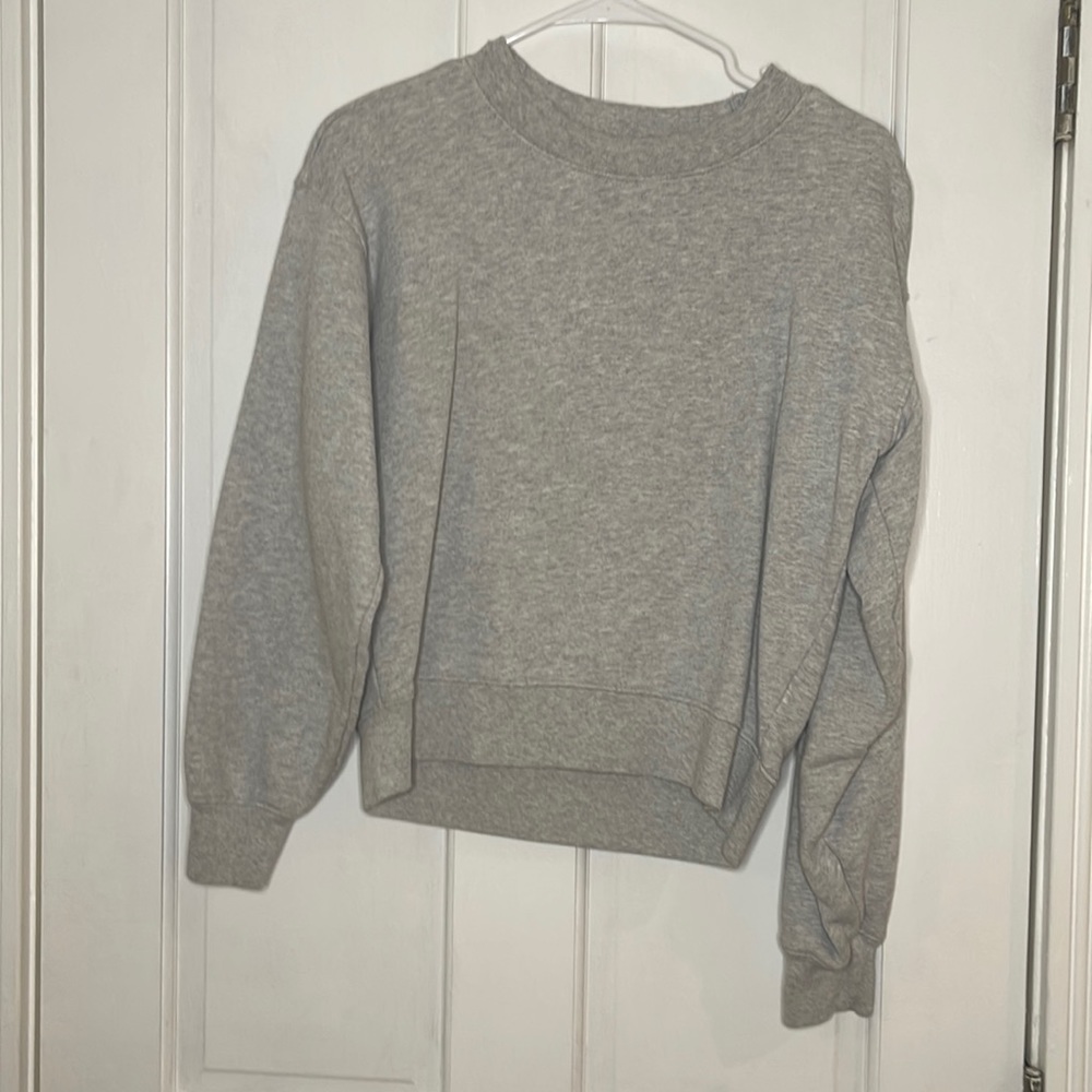 MATE the Label Gray Crewneck Hoodie